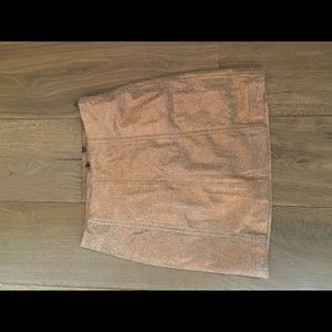 Free people mini skirt